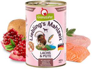 Lieblingsmahlzeit Lachs und Pute
