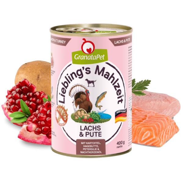Lieblingsmahlzeit Lachs und Pute