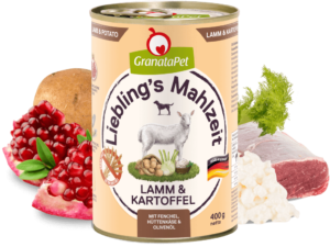 Lieblingsmahlzeit Lamm und Kartoffel