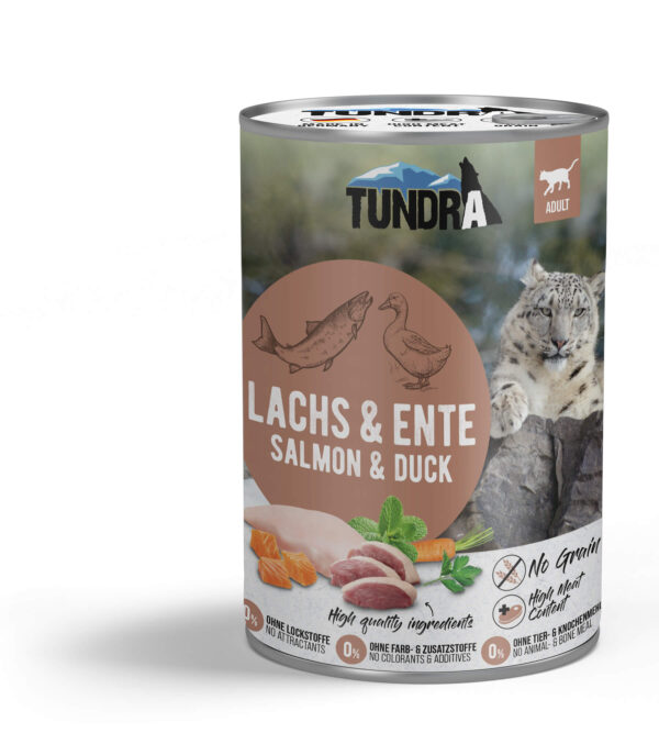 Tundra Cat Lachs und Ente – Bild 2
