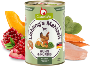 Liebling's Mahlzeit Huhn und Kürbis