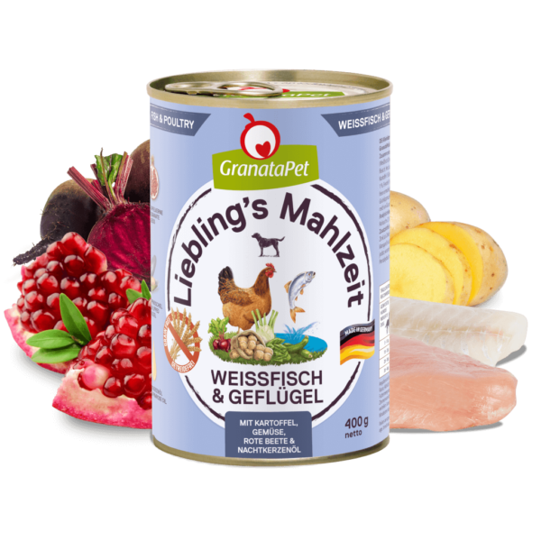 Liebling's Mahlzeit Weissfisch und Geflügel