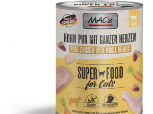 MAC's CAT Huhn PUR mit ganzen Geflügelherzen - 800g