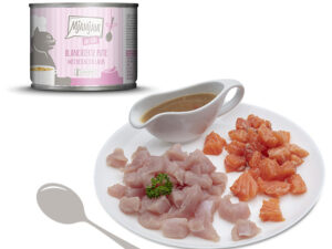 MjAMjAM – blanchierte Pute mit reichlich Lachs an Soße