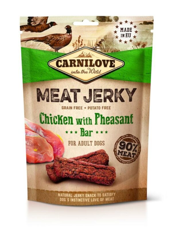 Carnilove Dog Meat Jerky Chicken &  Pheasant Bar