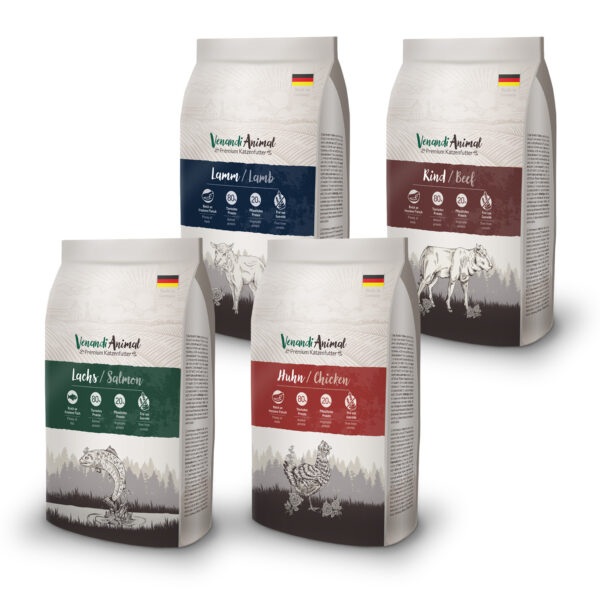 Venandi Animal Probierpaket I 4 x 1,5 kg