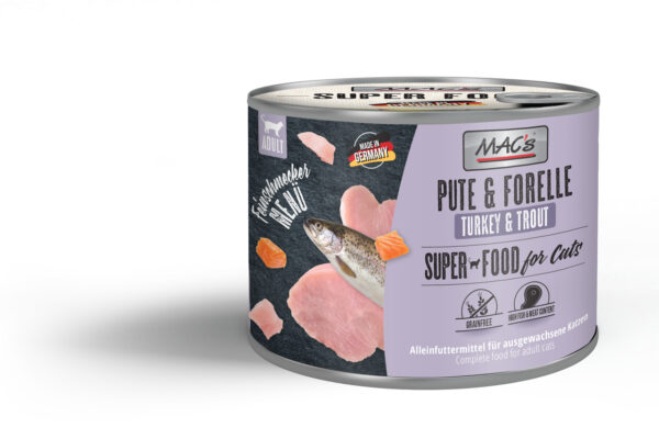 MACs Cat Feinschmecker Pute & Forelle 200g