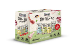 MACs Cat Pouch Multipack nur Fleisch 12x100g
