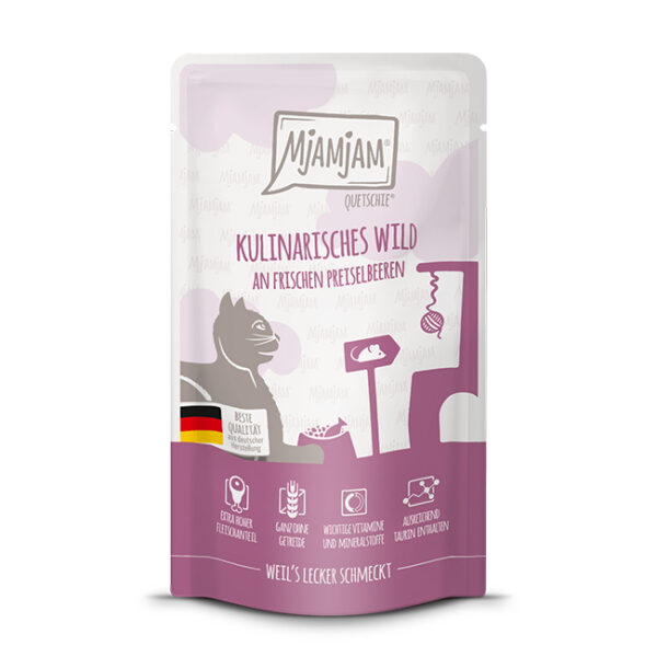 MjAMjAM – Kulinarisches Wild an frischen Preiselbeeren