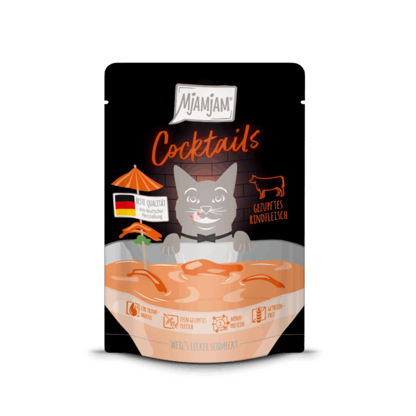 MjAMjAM - Cocktails - Gezupftes Rindfleisch 40g