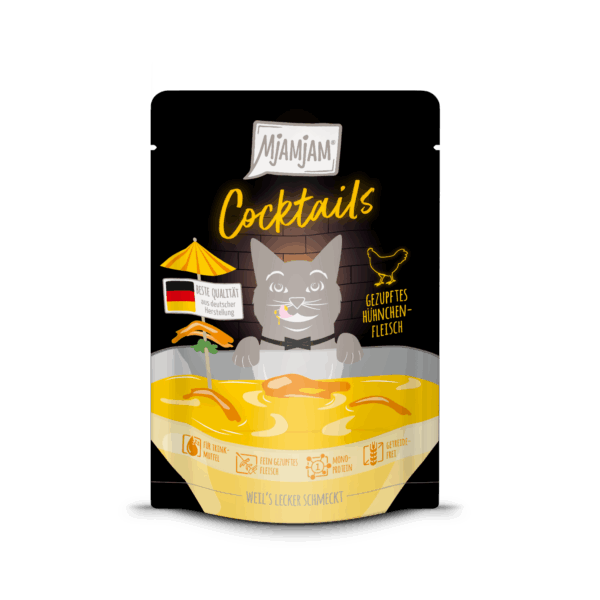 MjAMjAM - Cocktails - Gezupftes Hühnchenfleisch 40g30