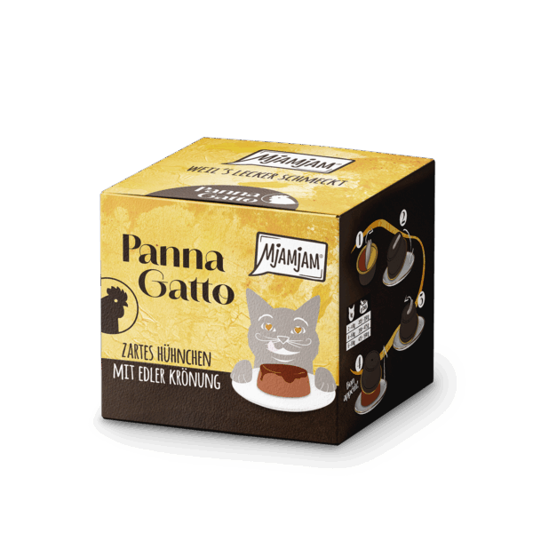 MjAMjAM - Panna Gatto - zartes Hühnchen mit edler Krönung – Bild 2