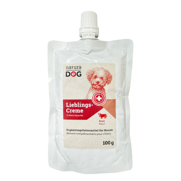 naturaDOG - Lieblingscreme Rind100 g