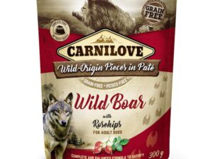 Carnilove Adult Wildschwein mit Hagebutte Wet 300g