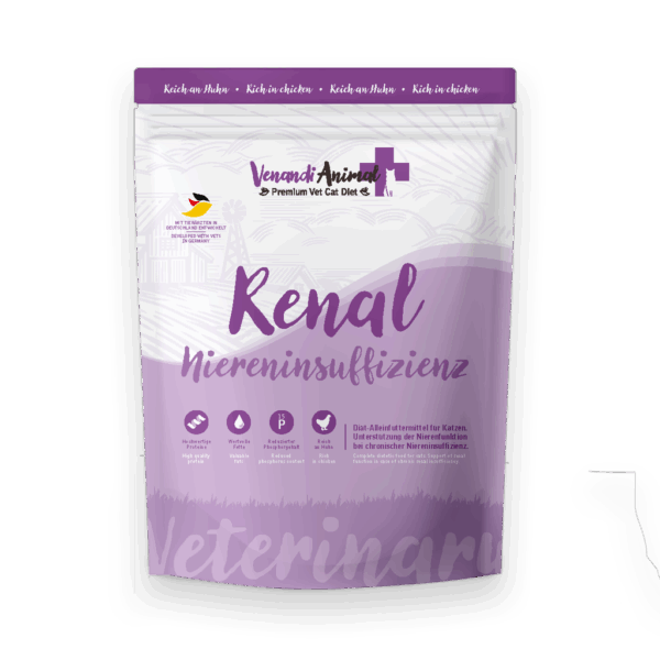 Venandi Animal Vet - Diet - Renal - Niereninsuffizienz - Huhn