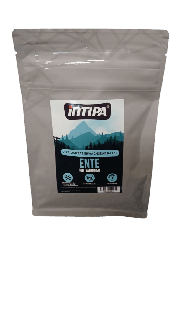 Initpa Cat - Ente mit Sardinen