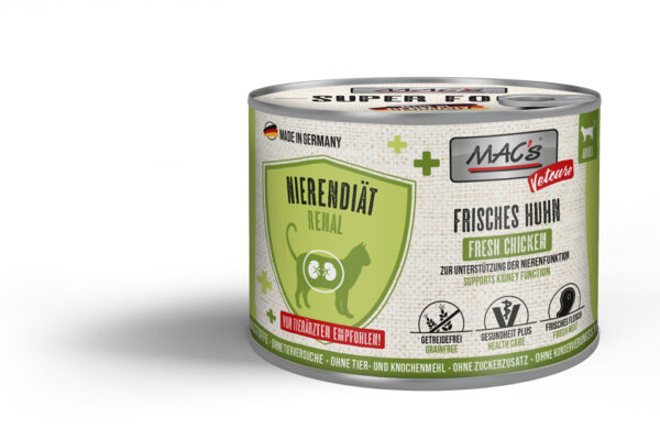 MAC's Cat Vetcare Nierendiät Huhn