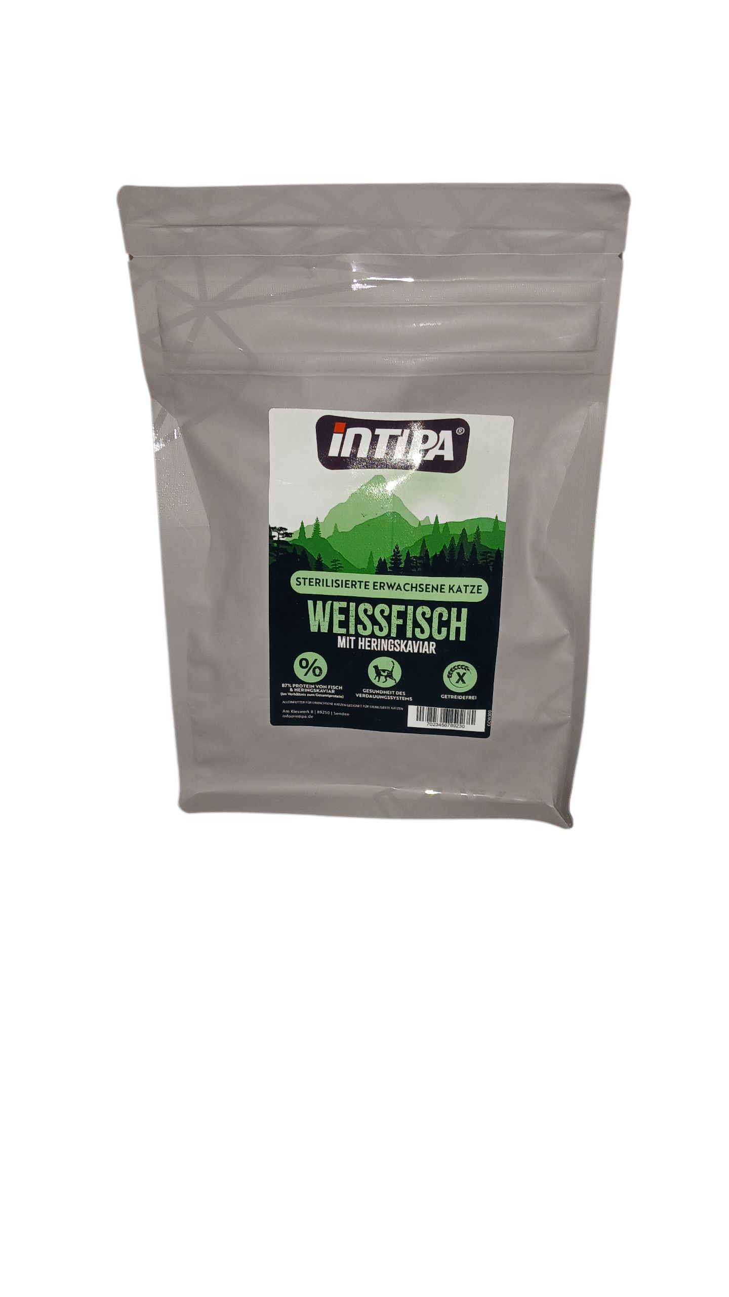 Initpa Cat - Weißfisch mit Heringskaviar