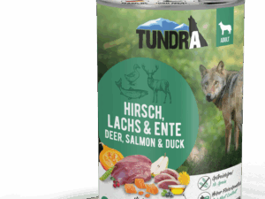 Tundra Dog Hirsch, Lachs & Ente
