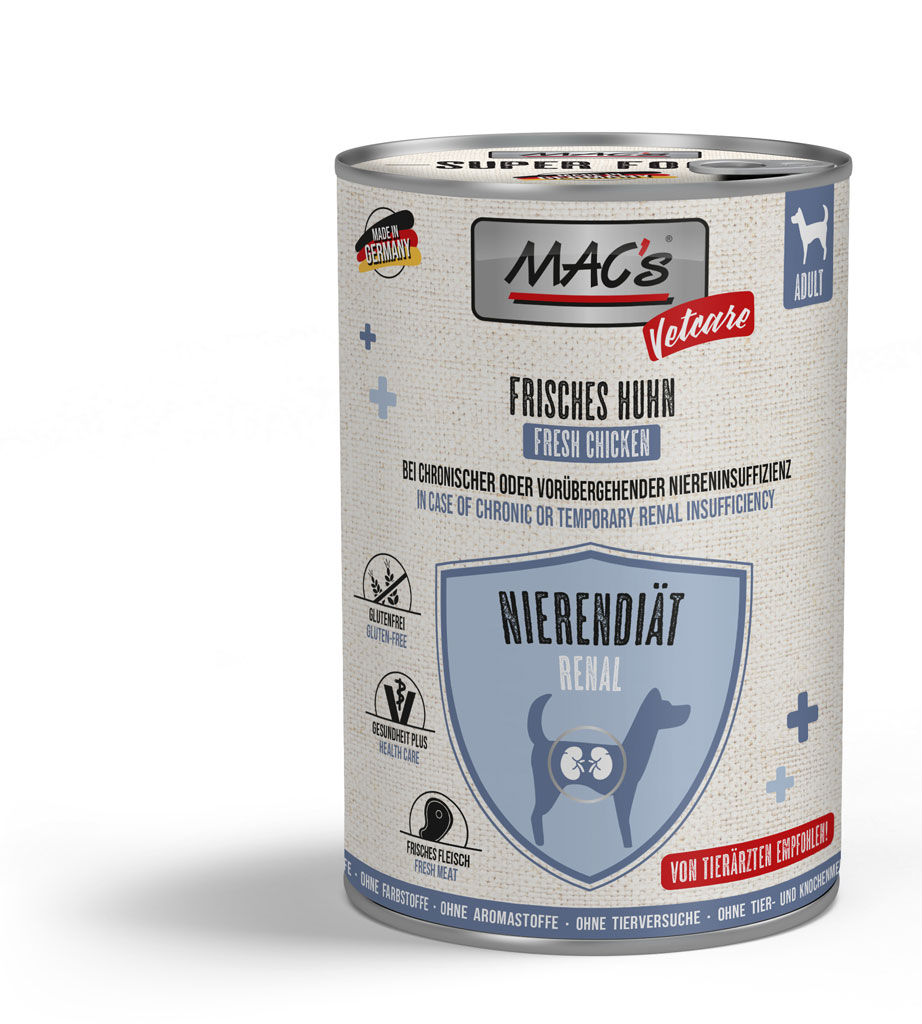 MAC's Dog Vetcare Nierendiät Huhn