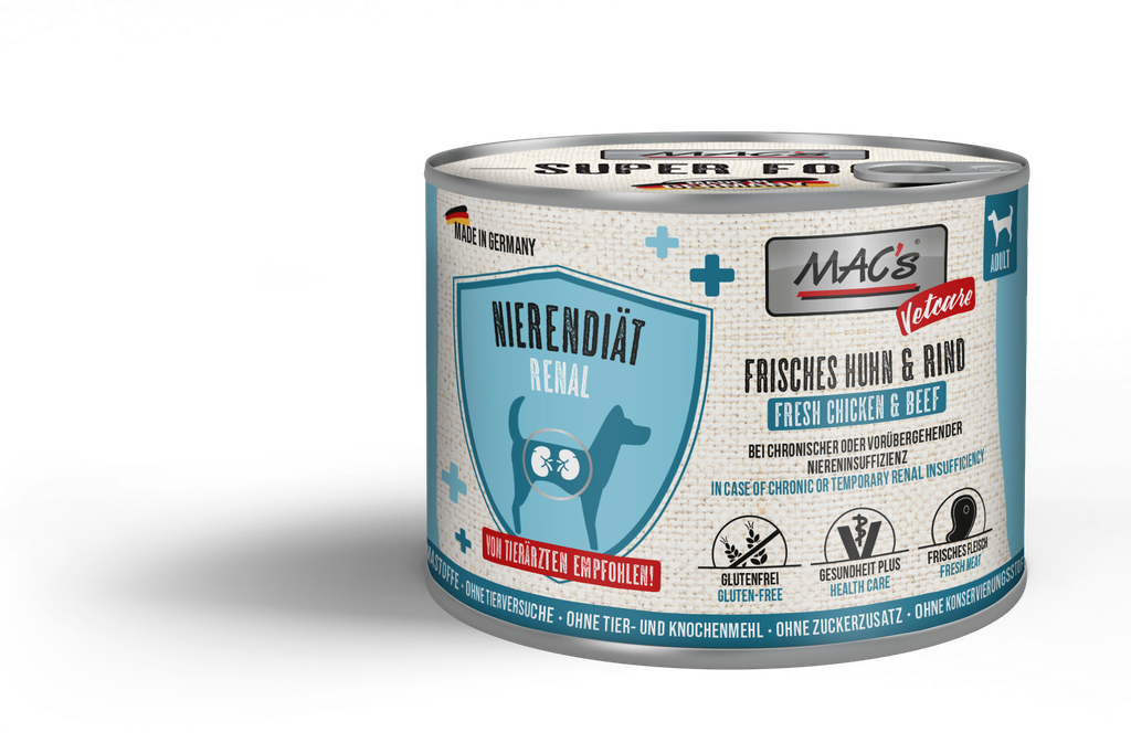 MAC's DOG Vetcare Nierendiät Huhn & Rind – Bild 2