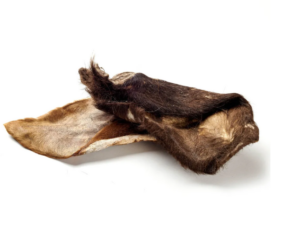 Büffelohren mit Fell