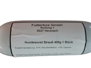 Hunde Trainingswurst Strauss