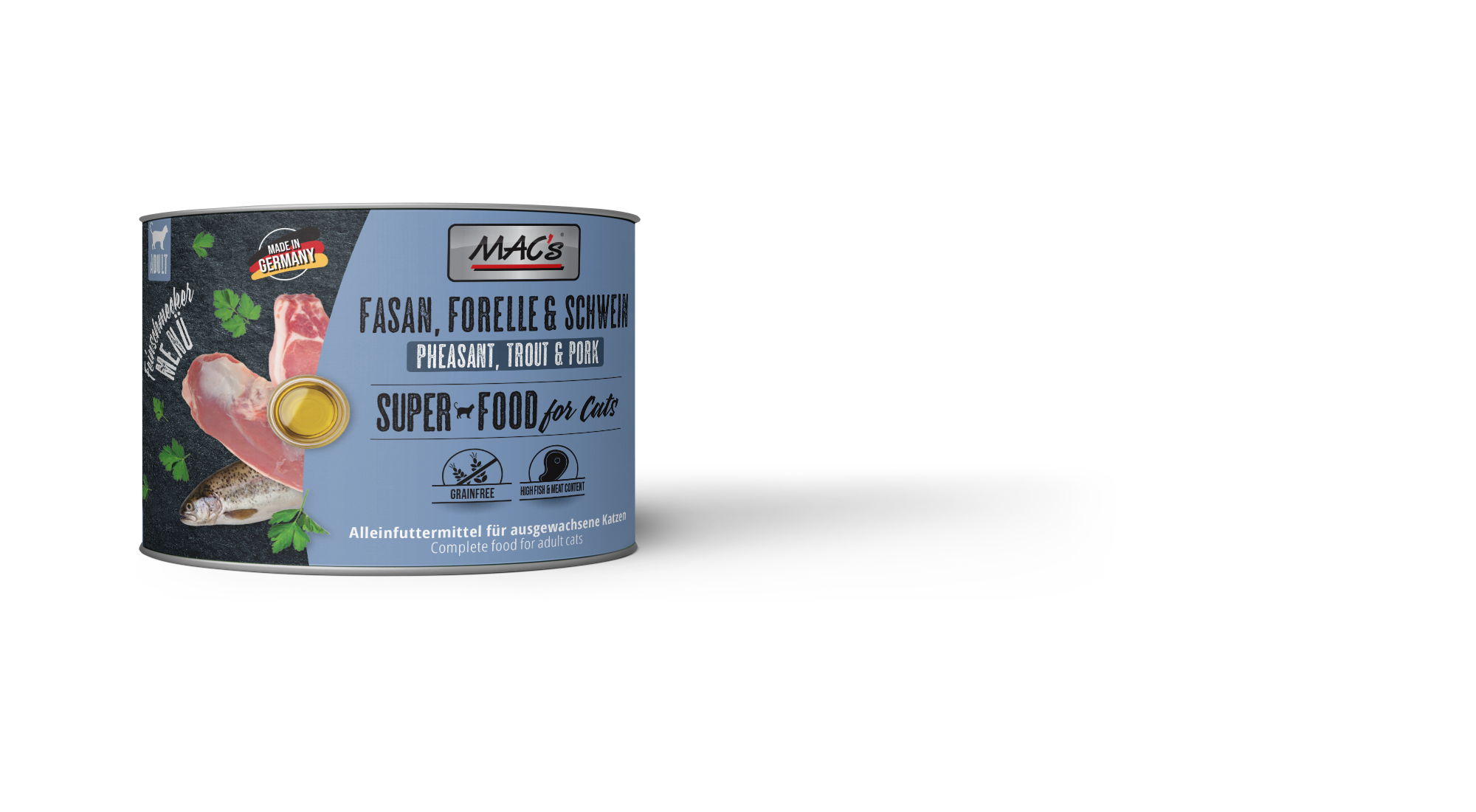 MAC's Cat Feinschm. Fasan, Forelle & Schwein 200g