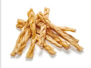 Lamm-Kopfhaut geflochten