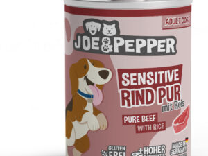 Joe & Pepper Dog Rind pur mit Reis Sensitive