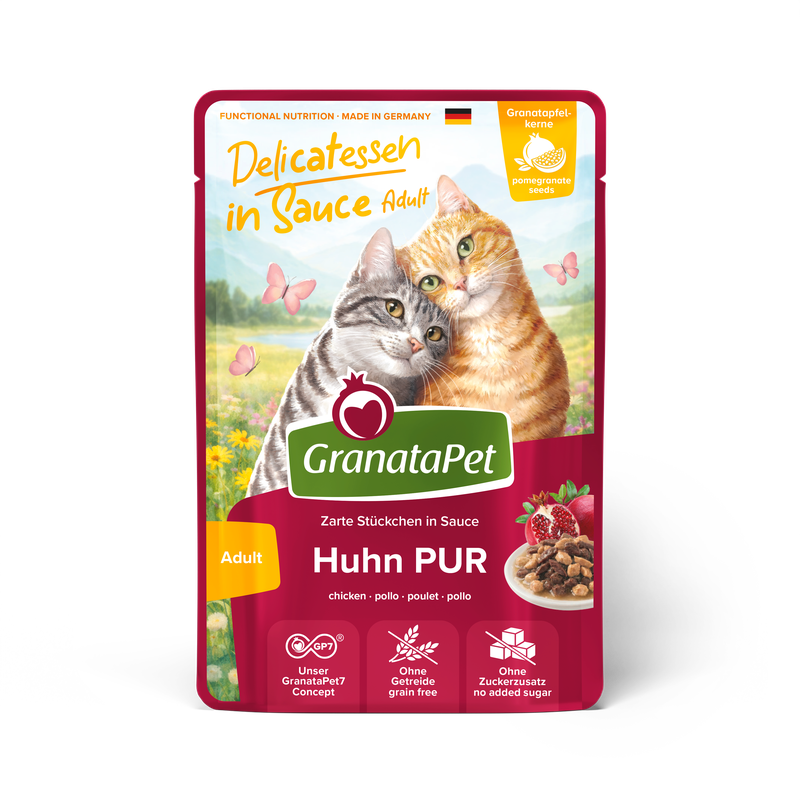 Delicatessen in Sauce Huhn PUR