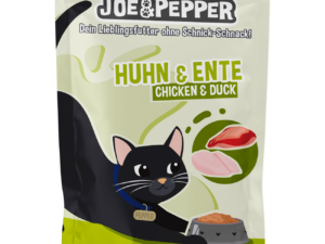 Joe & Pepper Pouch Cat Huhn & Ente 125g