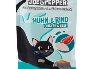 Joe & Pepper Pouch Cat Huhn & Rind 125g