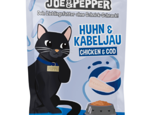 Joe & Pepper Pouch Cat Huhn & Kabeljau 125g