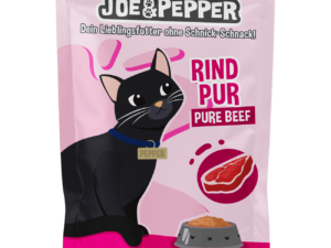 Joe & Pepper Pouch Cat Rind pur 125g