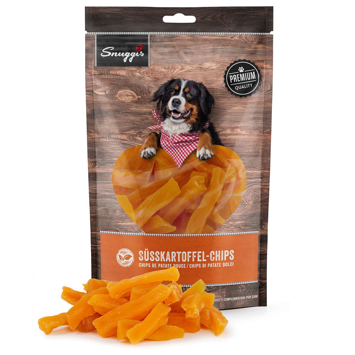 Snuggis Süsskartoffel Chips Snack für Hunde 350g